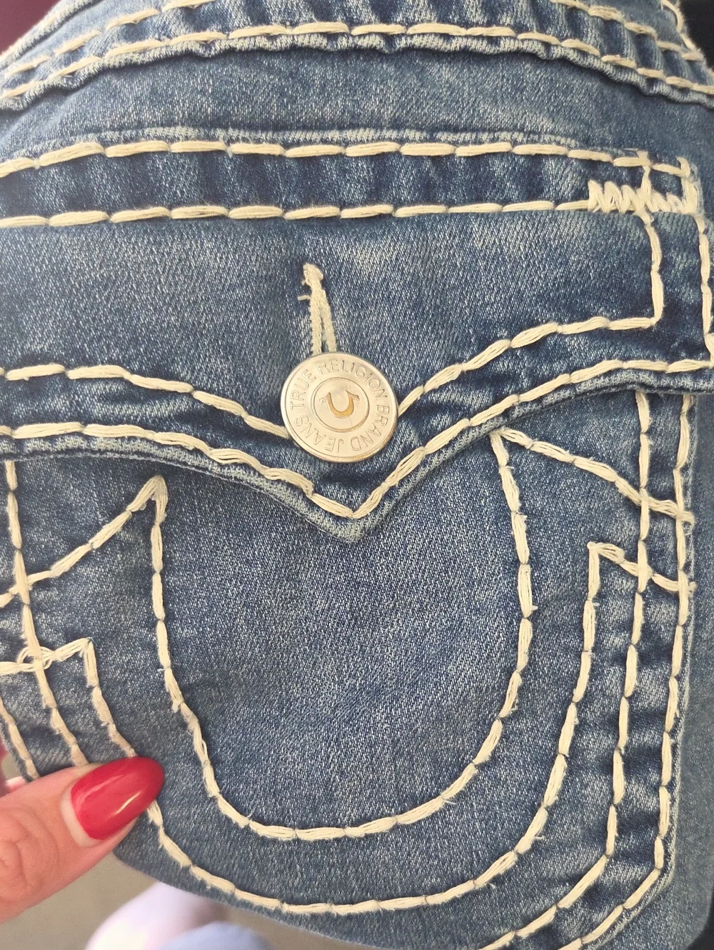 True Religion Ricky Straight Jean Men Size 36